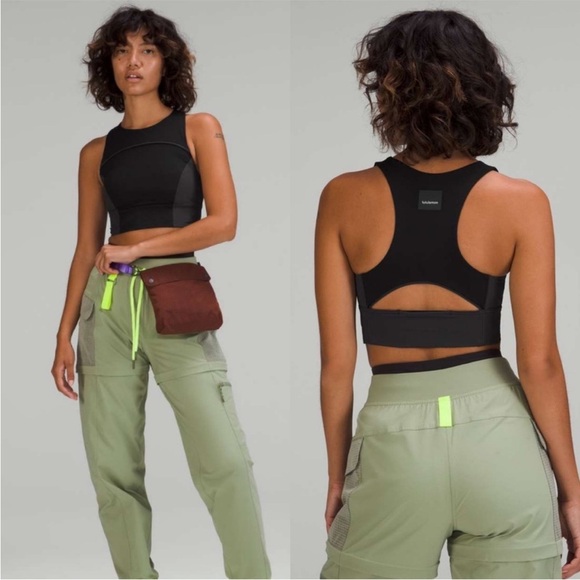 Lululemon Hike to Swim Bra in Black / Graphite Grey / Graphite Grey - Picture 1 of 6